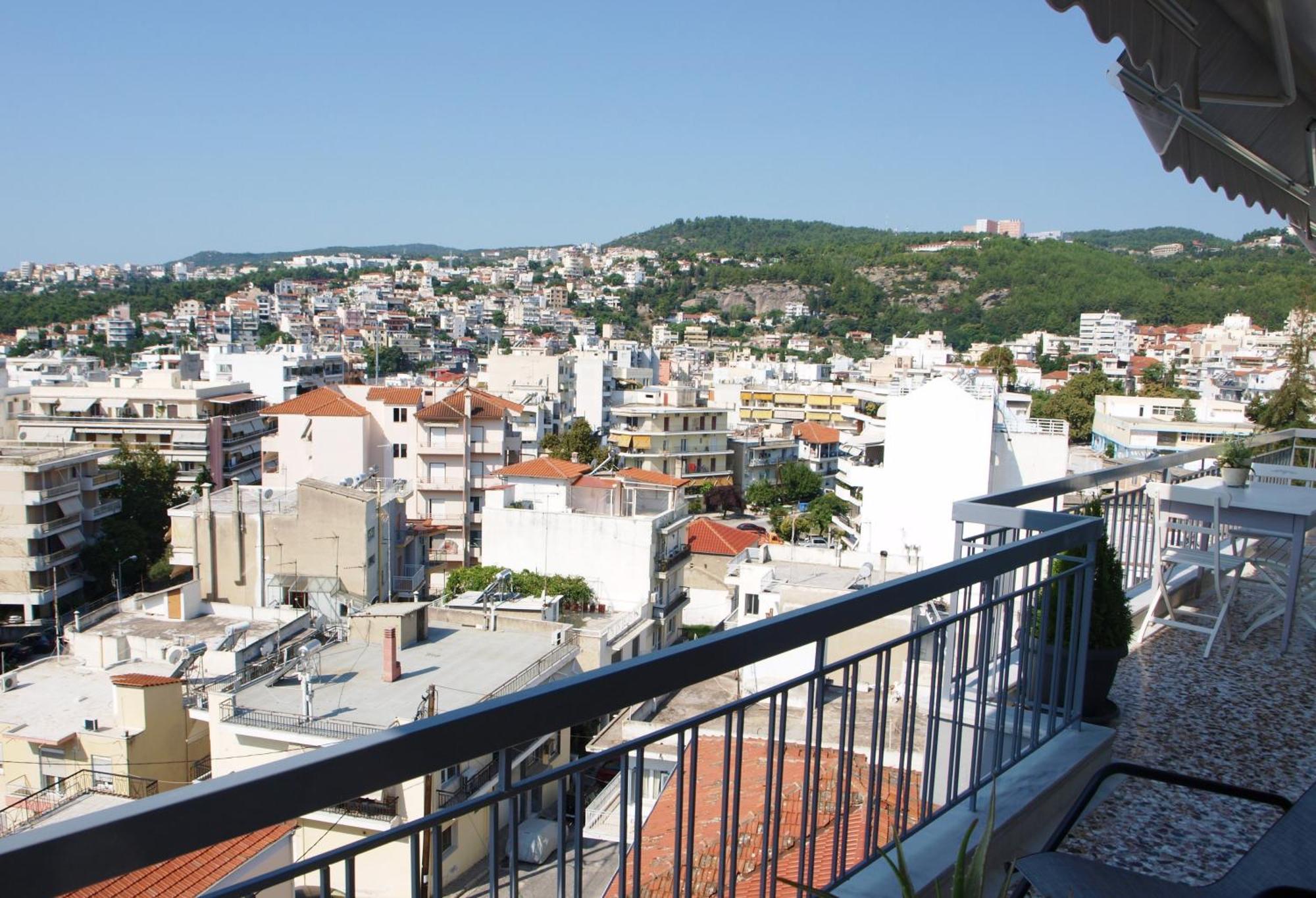 Апартаменты Unique Flat Of Refined Luxury And Splendid Views. Кавала Экстерьер фото